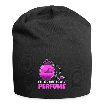 Chlorine is my perfume - Bonnet en jersey - noir - Devant