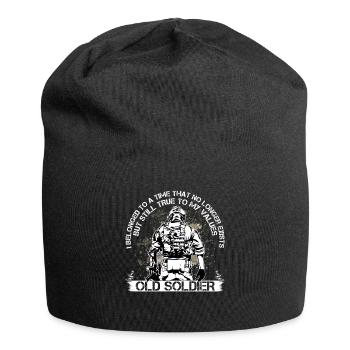 Old Soldier Army Soldier - Jersey Beanie - black - Front