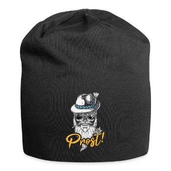 Prost Ersatz Tracht mei Lederhosn Bier - Jersey-Beanie - Schwarz - Vorne