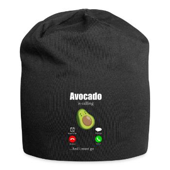 Avocado - Jersey-Beanie - Schwarz - Vorne