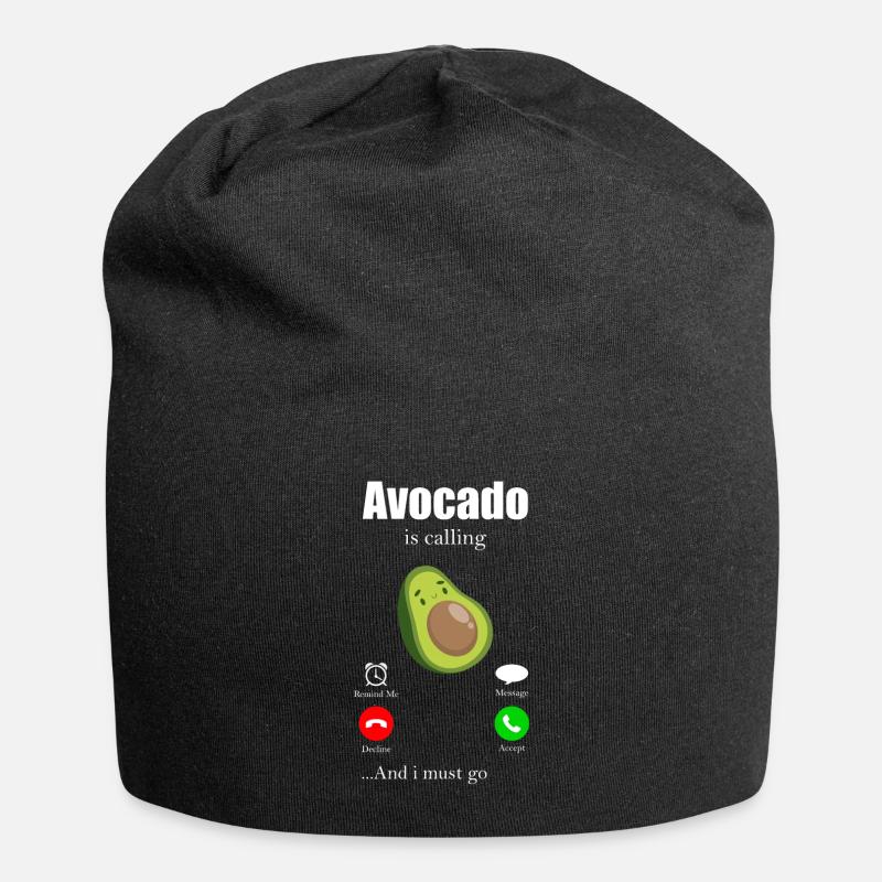 Avocado - Bonnet en jersey - noir