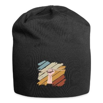 Schlagzeug - Jersey-Beanie - Schwarz - Vorne