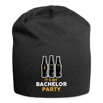 Bachelor Party Bachelor Party Party Gift - Jersey Beanie - black - Front