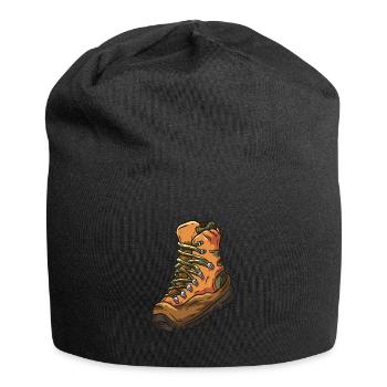 Hiking shoe hiking - Jersey Beanie - black - Front