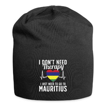 Mauritius flag I Mauritius Souvenirs - Jersey Beanie - black - Front