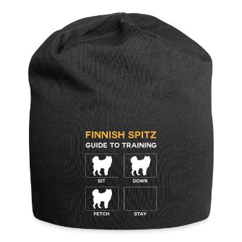 Finnish Spitz Guide To Training - Jersey-Beanie - Schwarz - Vorne