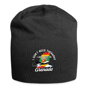Grenada flag I Grenada Souvenirs - Jersey-Beanie - Schwarz - Vorne