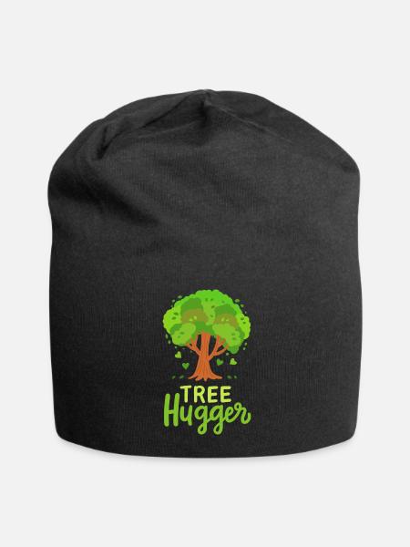 Baum Wald Baumpfleger - Jersey-Beanie - Schwarz