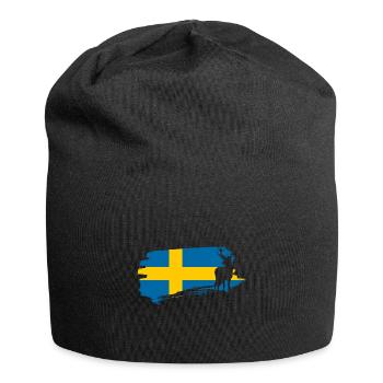 Suède - Bonnet en jersey - noir - Devant