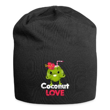 Coconut love - Jersey Beanie - black - Front