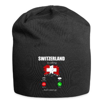 Suisse - Bonnet en jersey - noir - Devant