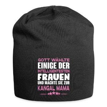 Kangal Mama - Jersey-Beanie - Schwarz - Vorne
