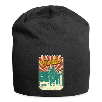 Berlin - Jersey Beanie - black - Front