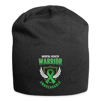 Mental health, Mental health - Jersey Beanie - black - Front