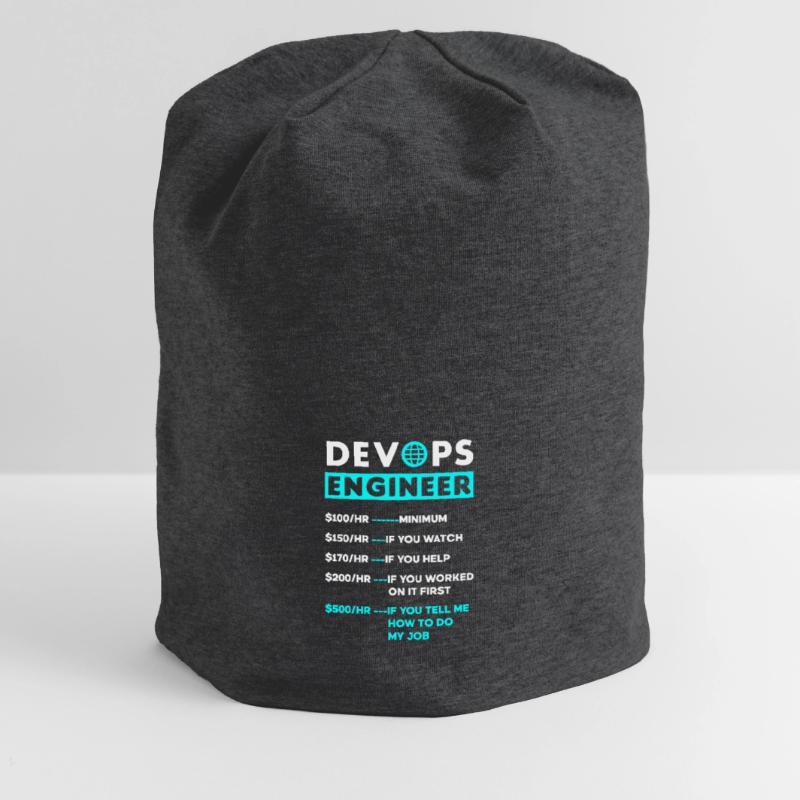 DevOps Engineer Cloud Computing Hourly Rate Jersey Beanie