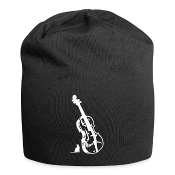 Guitares de chat musiciens Guitariste Guitariste - Bonnet en jersey - noir - Devant