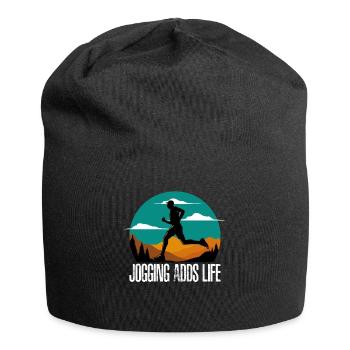 Jogging Course Jogger Sport Jogging Sprint - Bonnet en jersey - noir - Devant