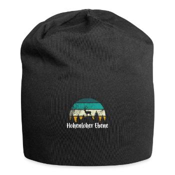 Hohenloher Ebene - Jersey-Beanie - Schwarz - Vorne