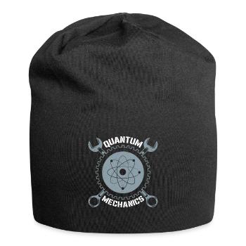 Quantenmechanik Quantenphysik Technik - Jersey-Beanie - Schwarz - Vorne