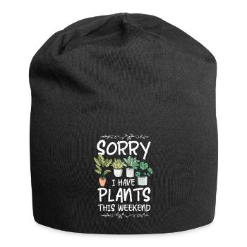 Jardin - Bonnet en jersey - noir - Devant