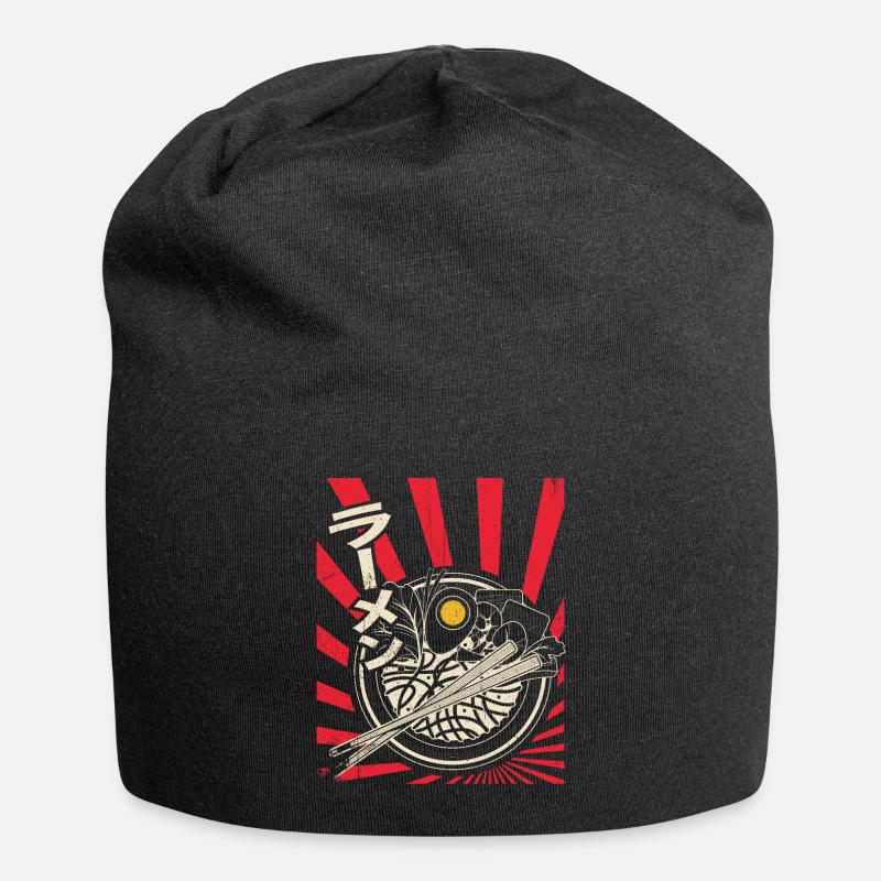 Ramen japan - Jersey Beanie - black