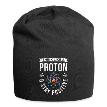 Chemiker Labor Periodensystem Neutron Alchemie - Jersey-Beanie - Schwarz - Vorne