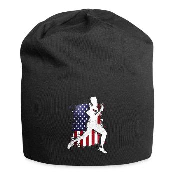 Laufen - Jersey-Beanie - Schwarz - Vorne