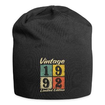 Legendary since 1992 - year of birth 1992 vintage - Jersey Beanie - black - Front