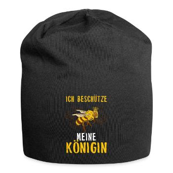 Imker Geschenk Bienchen Nektar Beekeeper Wespe - Jersey-Beanie - Schwarz - Vorne
