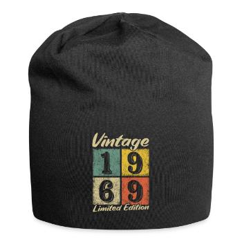 Légende depuis 1969 - année de naissance 1969 vintage - Bonnet en jersey - noir - Devant