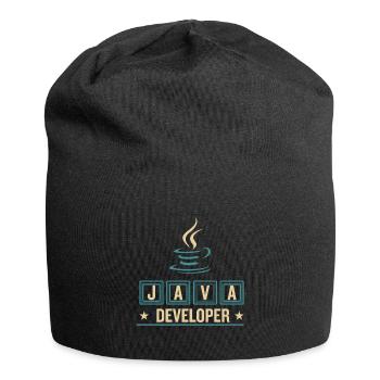 Java Developer Coffee Kaffee - Jersey Beanie - black - Front