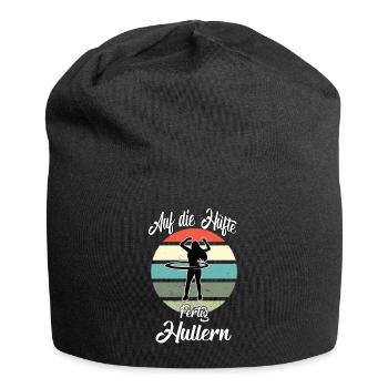 Hullern Workout Frauen Fitness Hula Sport - Jersey-Beanie - Schwarz - Vorne
