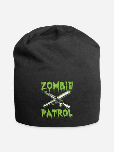 Zombie Patrolie - Bonnet en jersey - noir