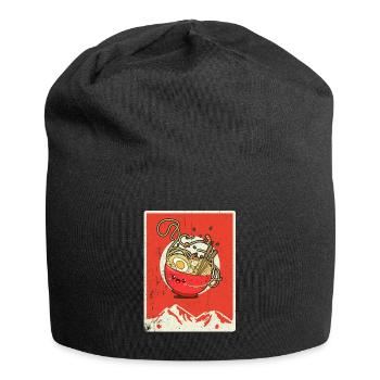 Ramen - Jersey-Beanie - Schwarz - Vorne