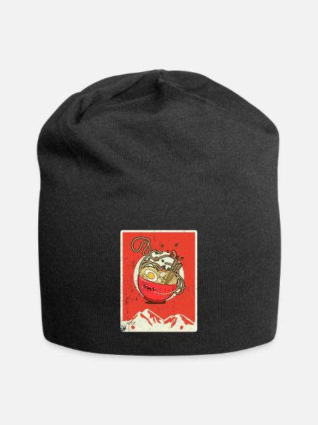 ramen - Jersey Beanie - black