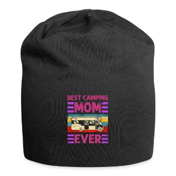 Best Camping Mom Ever Motorhome - Jersey-Beanie - Schwarz - Vorne