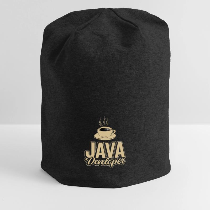 Java Developer Coffee Kaffee Jersey-Beanie