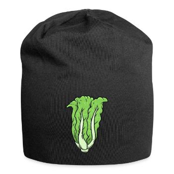 Kohl Gemüse - Jersey-Beanie - Schwarz - Vorne