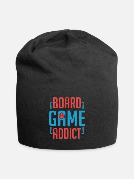 Tabletop Gaming Brettspiel Addict Brettspiel Gamer - Jersey-Beanie - Schwarz