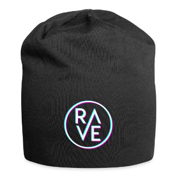 Techno Tekk Raver Rave cadeau Techno Party - Bonnet en jersey - noir - Devant