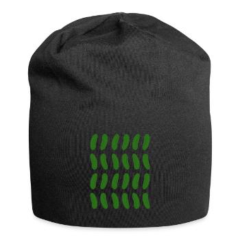 Pickles Costume Cucumber Pickle - Jersey Beanie - black - Front