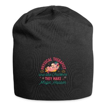Physical Therapist Therapy - Jersey-Beanie - Schwarz - Vorne