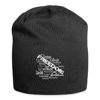 Liberté Paix Démocratie - Politique de l’Etat - Bonnet en jersey - noir - Devant