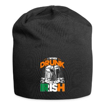 Ireland Beer Irish Gift - Jersey Beanie - black - Front