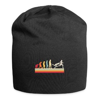 Rugby Ball Sport Player Evolution Rugby Team - Jersey Beanie - black - Front