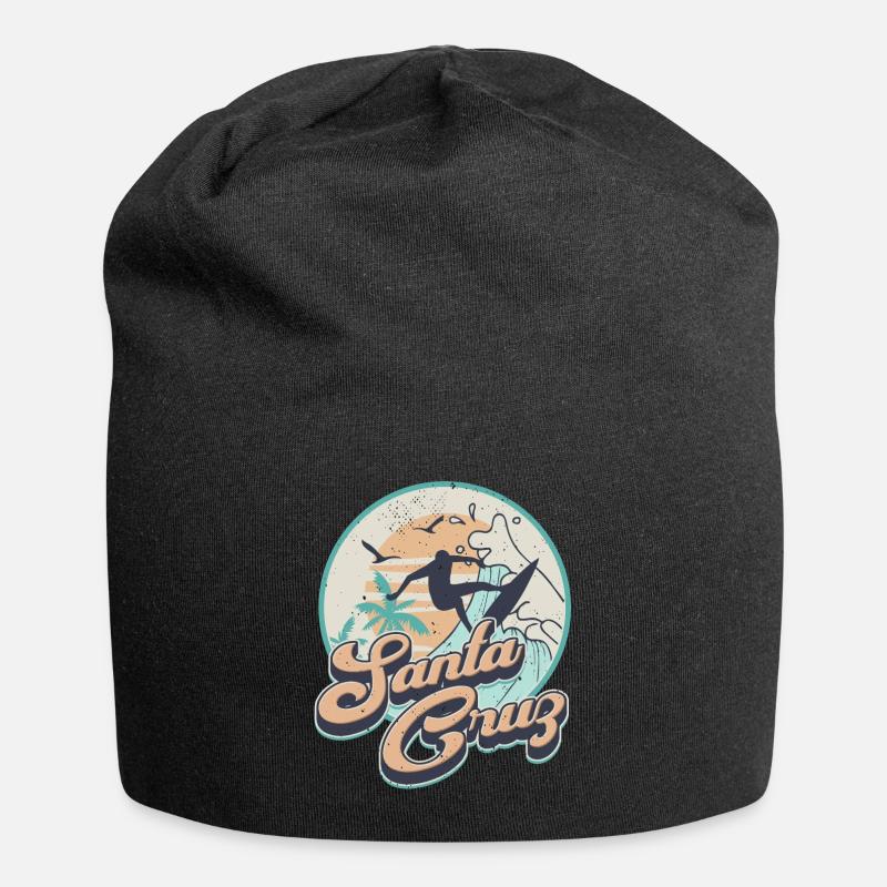 Santa Cruz - Jersey-Beanie - Schwarz