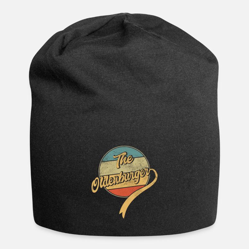 The Oldenburger - Jersey-Beanie - Schwarz