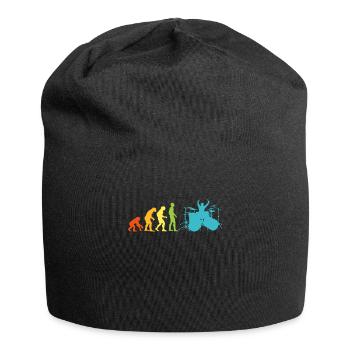 Music Band Drummer Evolution Drumsticks - Jersey Beanie - black - Front