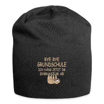 Kindergarten Primary school Back to school Gymnasium - Jersey Beanie - black - Front