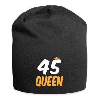 45e anniversaire 45 ans 45 ans - Bonnet en jersey - noir - Devant
